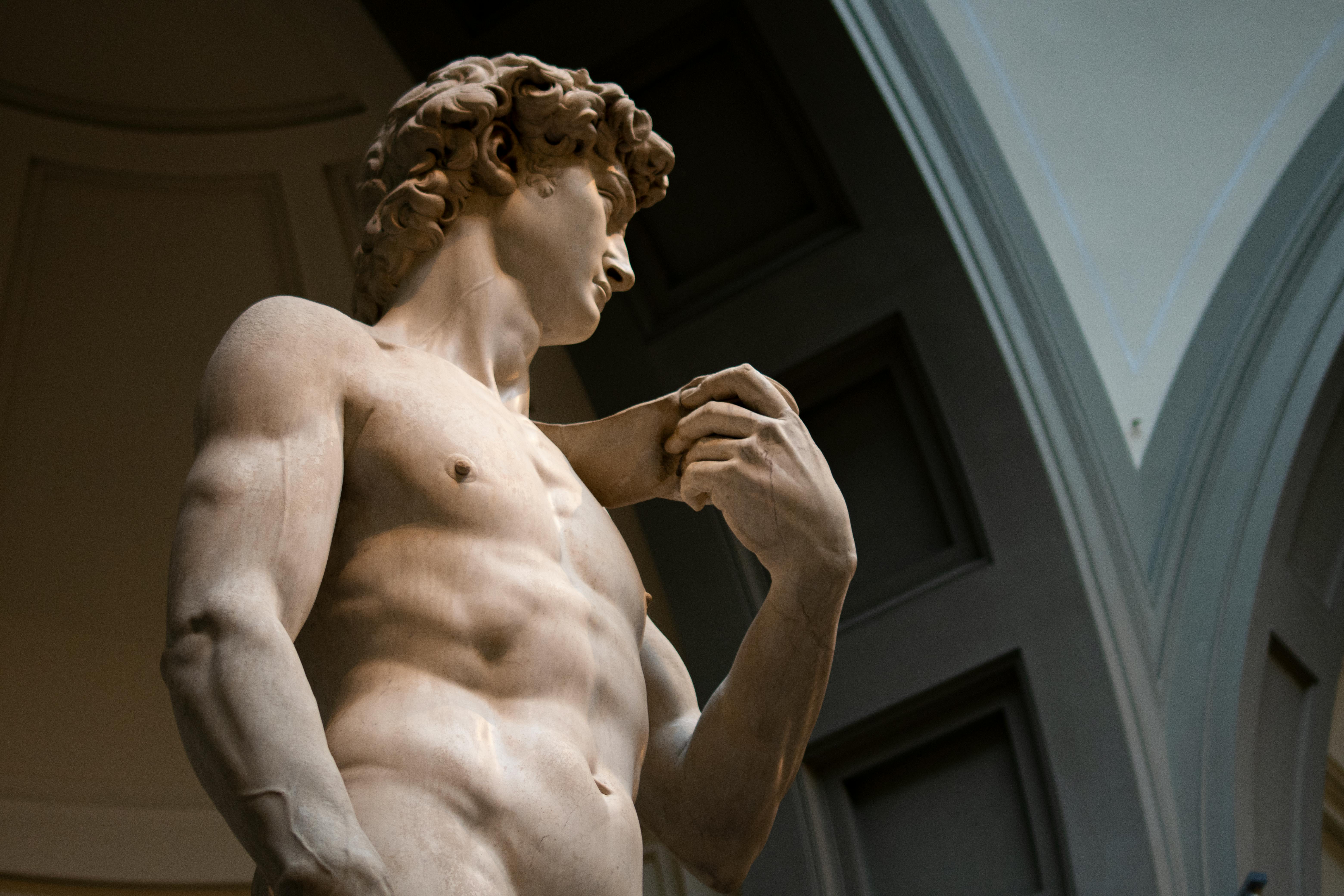 Michelangelo staty